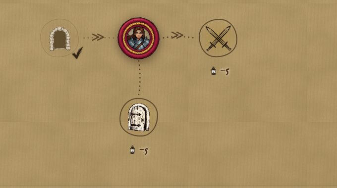 The surveyor's chart — the dungeon map you draw as you go